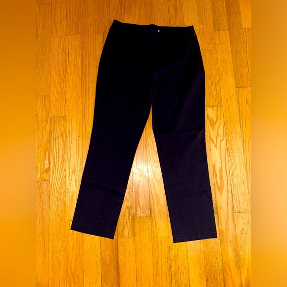 Ladies roz&ali navy pants 16 - Picture 1 of 3